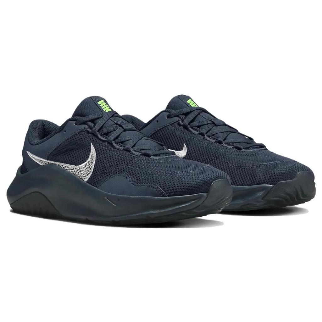 Nike Legend Essential 3 Next Nature 'Obsidian' (Unisex) Obsidian / Obsidian / Lime Blast / Pink Foam Running Shoes DM1120 403