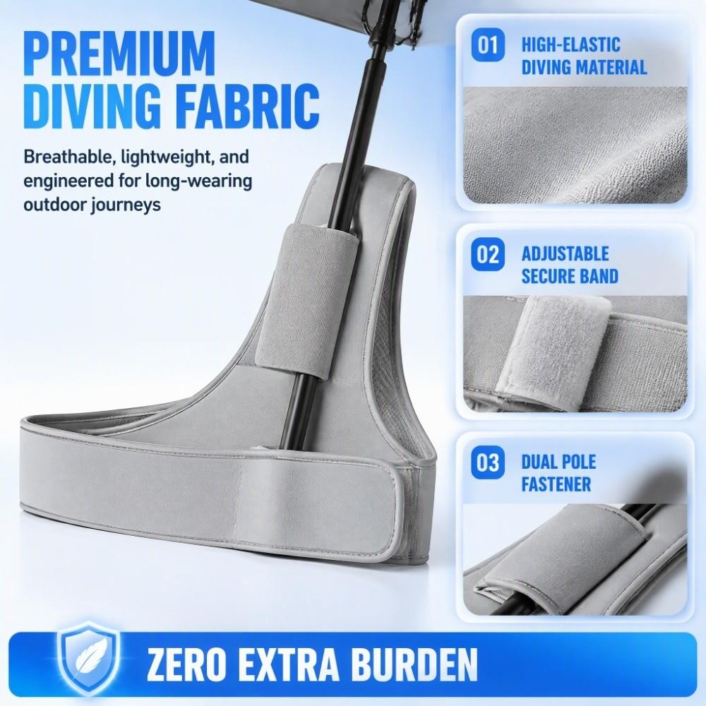 UV Resistant Umbrella Fixer Sun Protection Shoulder Strap Wear Resist Umbrella Holder Outdoor