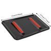 2pcs Metal Iron Rest Pad Black Iron Tray Pad Iron Insulation Board  Ironing Machine Accessories