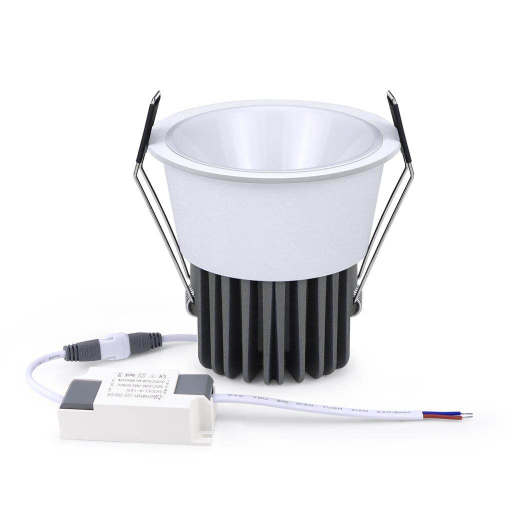 High Quality Recessed Aluminum COB LED Spot Light 5W 7W 9W 12W LED Spotlight Bulb 110V 220V Downlight Ceiling Lamp Home Lighting