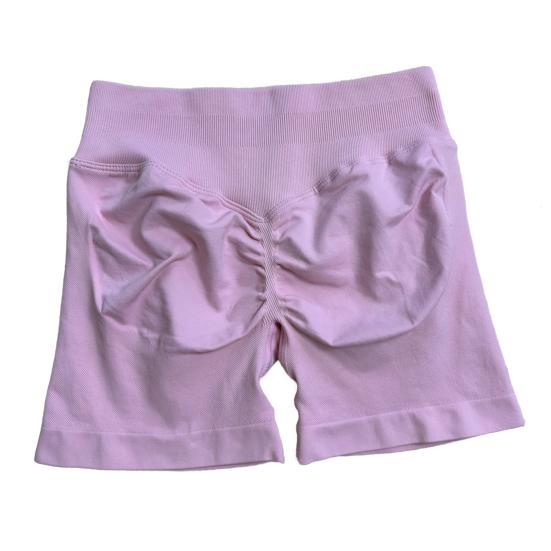 Шорты для йоги Slim Fit Высокая эластичность Контроль живота Бесшовные Анти-воздействие Подтянутые ягодицы Высокая талия Беговые спортивные шорты для бега