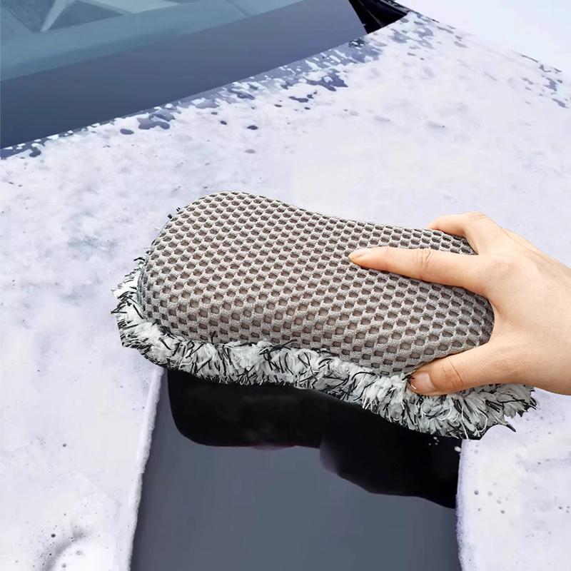 SEAMETAL Car Wash Sponge Car Washing Sponge Block Auto Detailing Foam Cleaning Tools Car Accessories