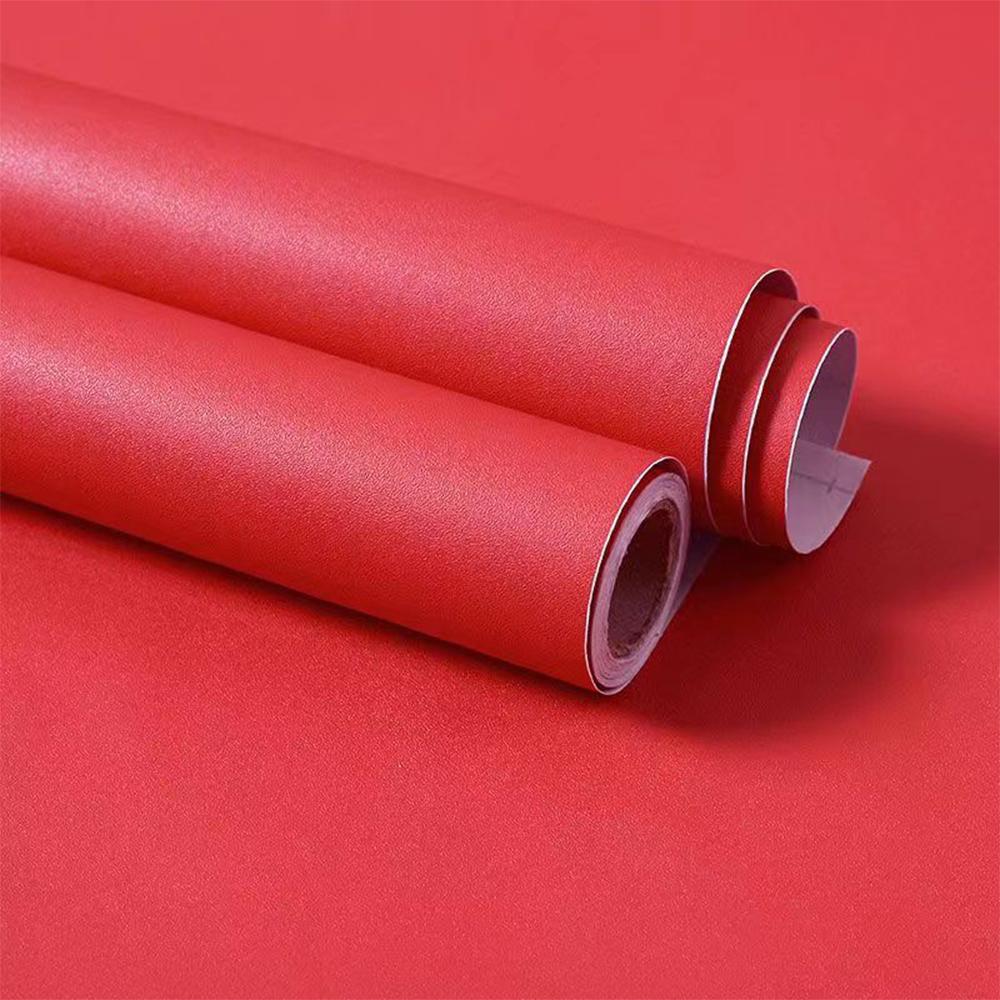 Водонепроницаемые матовые обои Черный винил Самоклеящиеся наклейки для стен Мебель Гостиная Контактная бумага Домашний декор