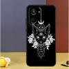 Moon Tarot Witch Cat For Realme C25s C21Y C33 C55 C11 C15 C30 C53 C51 GT Neo 5 GT3 GT5 9 10 11 12 Pro Plus Case