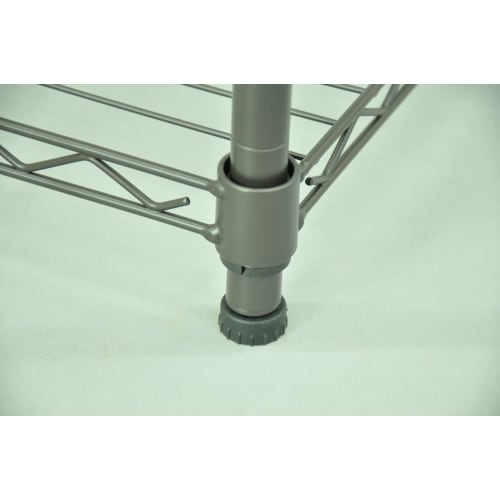 Металлическая стойка AITECH NS-7535BR коричневого цвета, 75x35x61.8см, комплект стальных стоек диаметром 19мм