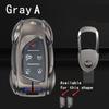 Дизайнерский чехол для ключей из цинкового сплава для Cadillac Escalade CTS XTS ATS ATS-L XLS SRX 4/5/6, кнопка 28T CTS-V XT5 CT6