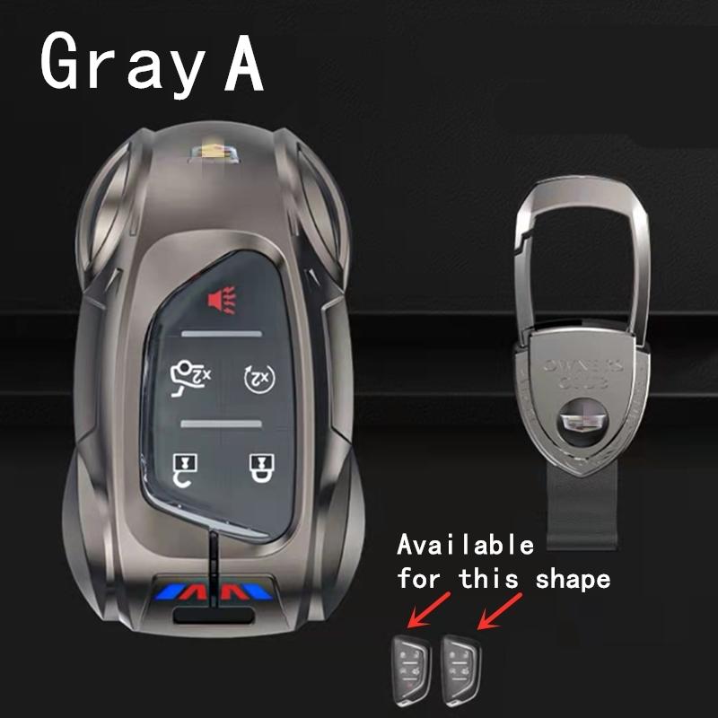 Дизайнерский чехол для ключей из цинкового сплава для Cadillac Escalade CTS XTS ATS ATS-L XLS SRX 4/5/6, кнопка 28T CTS-V XT5 CT6