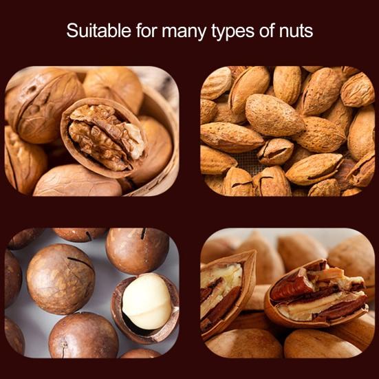 Полезный с нескользящей ручкой безопасный инструмент для орехоколов с фиксатором для орехоколов для дома