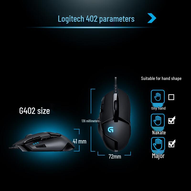 Logitech G402 Gaming Mouse
