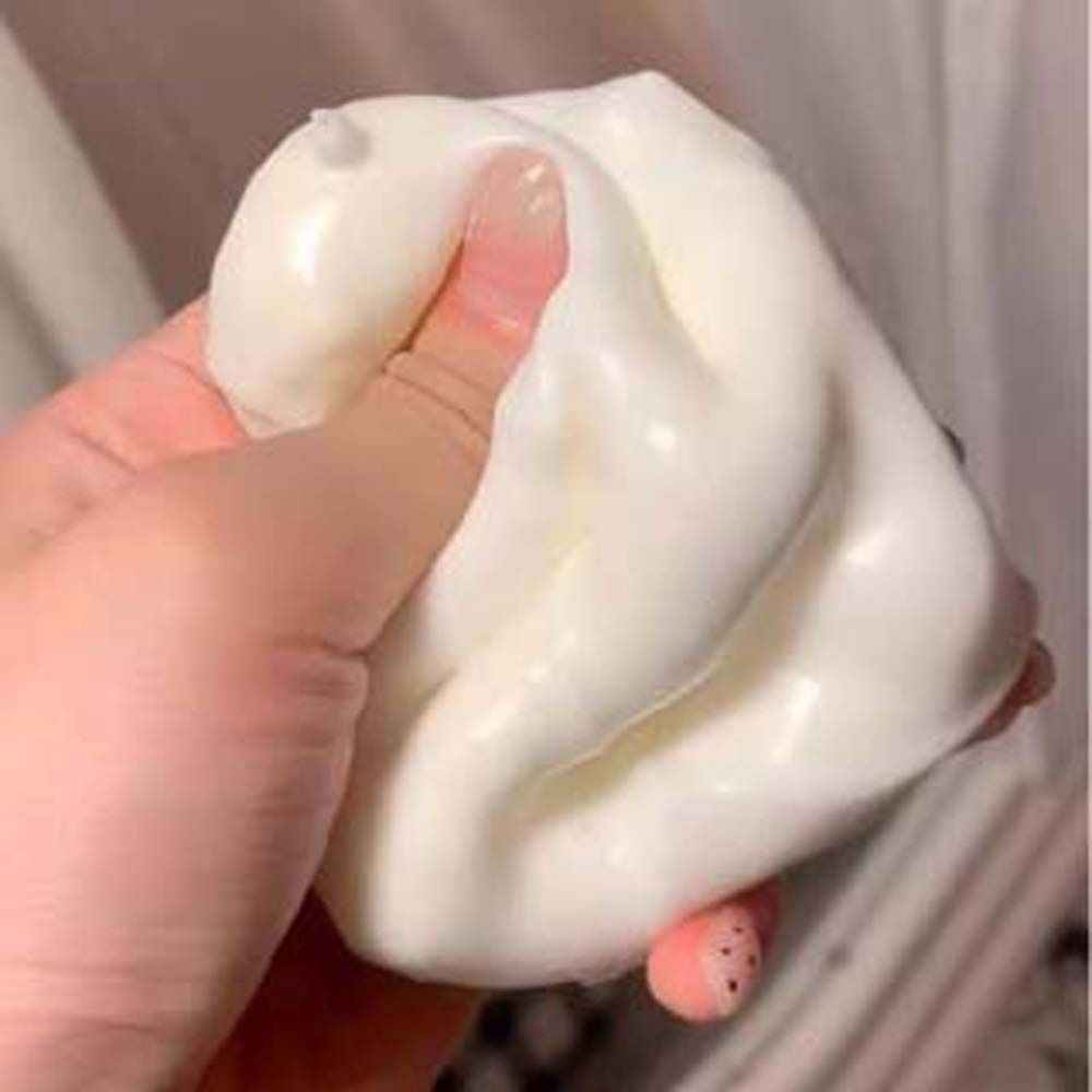 Sensory Fidget Crunchy Squishy Self-Made Blocks Filled Squishy Tofu-Shaped Squishy Student