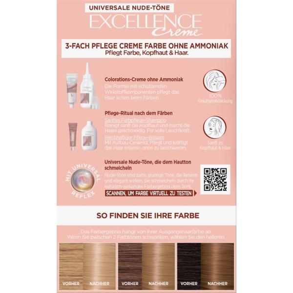 Краска для волос L'Oreal Excellence Светло-русый 8U