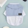 Summer Dog Clothes Casual Versatile Dog T-shirt Suitable for Small Medium Dogs Chihuahua French Bulldog Pet Shirt