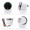 7 Color Backlight 52mm Fuel Level Tank Oil Level Gauge E-F Pointer Digit Gar Fuel Meter For 0-190 ohm Oil Level Sensor Car Marin