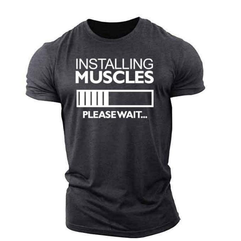 Мужская футболка с 3D-принтом Muscle Dazzle, топ с принтом, повседневный топ для повседневного использования, уличная одежда с короткими рукавами XXS-6XL