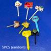 Animal Fruit Fork Food Grade Plastic Mini Cartoon Kids Cake Fruit Toothpick Bento Lunch Bento Accessories Party Decoration Gift