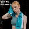 Workout Cooling Towel Three-layer Super Soft Friendly To Skin Quick-drying Moisture-wicking Breathable Sports Towel