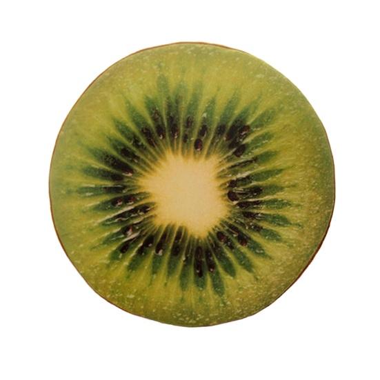 Декоративная подушка-нарезка фруктов Круглая Арбуз Киви Апельсин Подушка 3D-печать Веселый Фруктовый Декоративный Подушка Сиденье для Дивана Кресла Пола Дивана