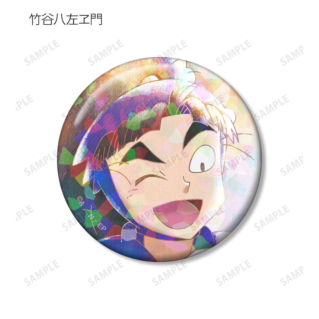 Nintama Rantaro Trading Ani Art aqua label Hologram Can Badge Box ver.B 11-Piece