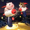 Long-Range Water Spray Children'S Toys Cartoon Piggy 0-3 Boys And Girls Summer Water Toys