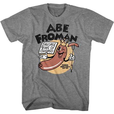 Графитовая футболка унисекс Ferris Beullers Day Off Abe Froman