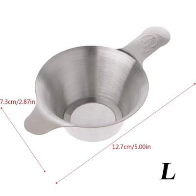 Кухонный фильтр-воронка с листьями кунгфу, ситечко для чая из нержавеющей стали, мелкая сетка