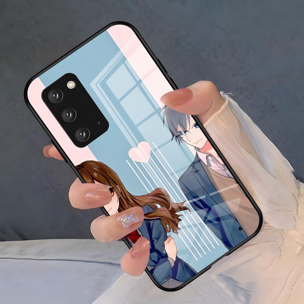 Чехол для телефона Аниме Хорimiya Для Samsung S26 S25 Plus S20 S20 Plus S22 Ultra S23 FE S21 Plus S21 Ultra Стеклянная крышка