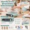 Mini Ceramic Disc Set 10cm, Electric Disc Disc with Tools and Sound | Complete Pots Set of Clay Set, Pot Plate Electrically Ideal for Beginners to DIY