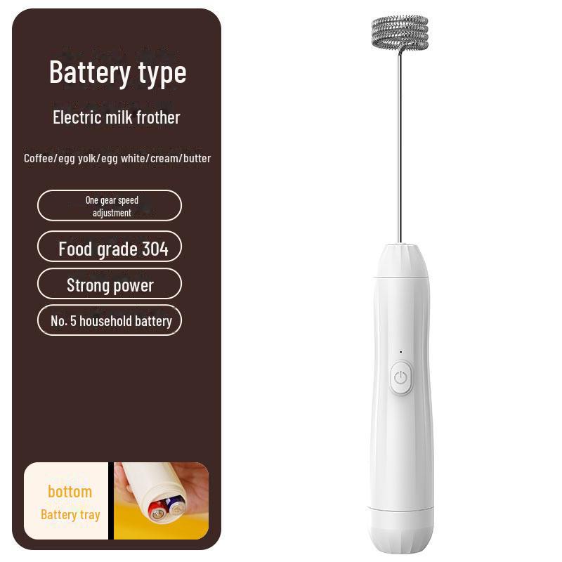 Беспроводной многофункциональный мини-вспениватель молока и яиц