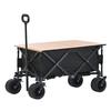 BTM Carry Wagon Складной с бесплатной сверхбольшой грузоподъемностью, удобный для переноски, походный торговый стол, стоячий, шины, моющийся, 100 кг, прочный,