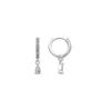 Boucles D'oreilles Luxenter Laade Finition Argentée