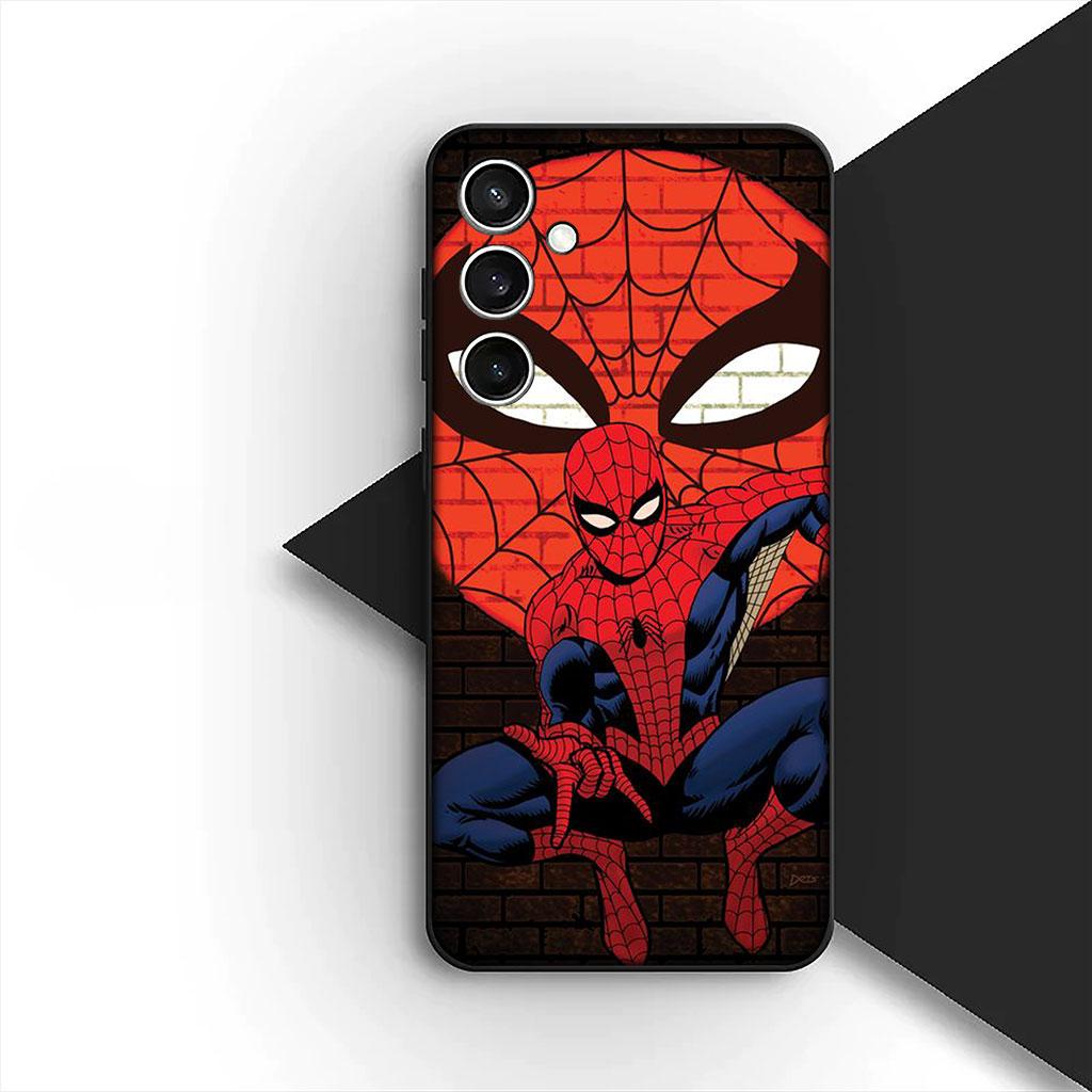 Чехол для телефона для Motorola Moto G86 G57 E14 E15 G14 G34 G35 G84 G24 A54 G15 Power E22 Корпус Мягкий чехол Человек-паук Marve Человек-паук