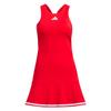 Tennis Game Dress With French Colorblock Logo And Built-In Bra And Shorts Women Dress Light-Crimson IV7576