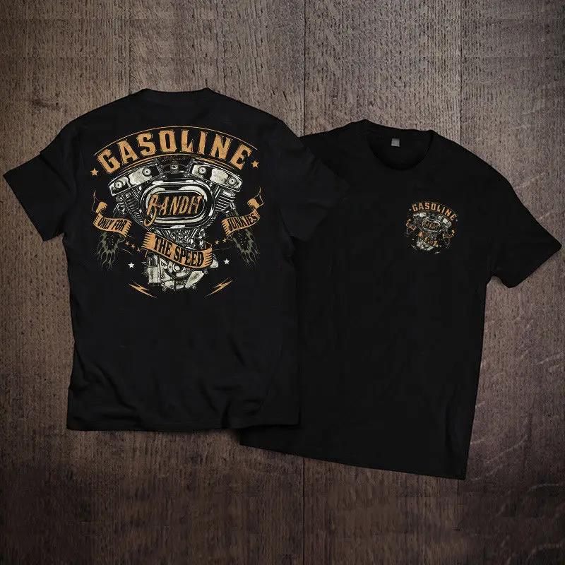 Летняя мужская футболка с короткими рукавами, европейский и американский хип-хоп, череп, повседневная футболка в стиле панк из чистого хлопка с короткими рукавами