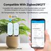 Умный Zigbee Датчик Влажности Почвы, Освещенности, Температуры, Влажности, Тестер Влажности Почвы, Для Tuya Home Assistant Z2MQTT