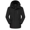 Thickened Silver Fox Velvet Liner Windproof and Waterproof Mountaineering Outdoor Jacket Three-in-one Work Clothes Logo