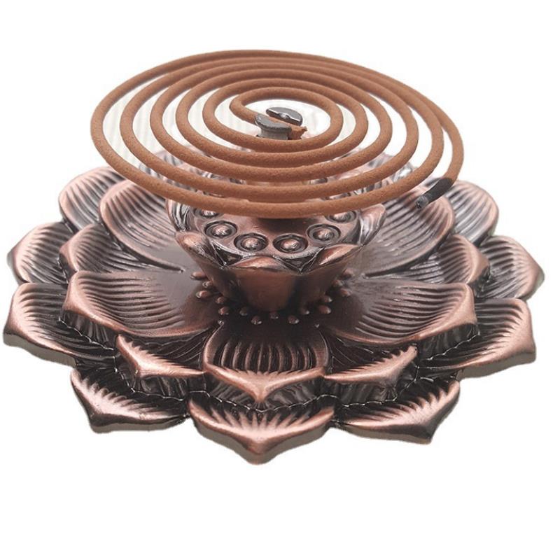 Курильница для благовоний Lotus Porous Thread, Древняя пластина для благовоний для курильницы Buddha, Курильница для сжигания благовоний в помещении