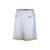 Dri-FIT NBA Los Angeles Lakers Сухие шорты с цветными блоками, мужские брюки, белые DO9505-100