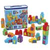 Mega Blocks Mega Blocks для детей от 1 года и старше. Играйте с набором ABC 30 блоков для детей от 1 года и HRR60. (МЕГА БЛОКИ) Давайте [Набор блоков] [Обучающая игрушка]