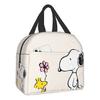 2026 Zzasasbolsa Сумка для ланча Дизайн Snoopy Имя