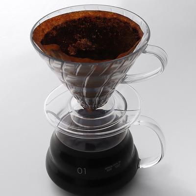 V60 Кофейная капельница Смола Фильтр для кофе Бариста Воронка для заваривания кофе 1-4 чашки
