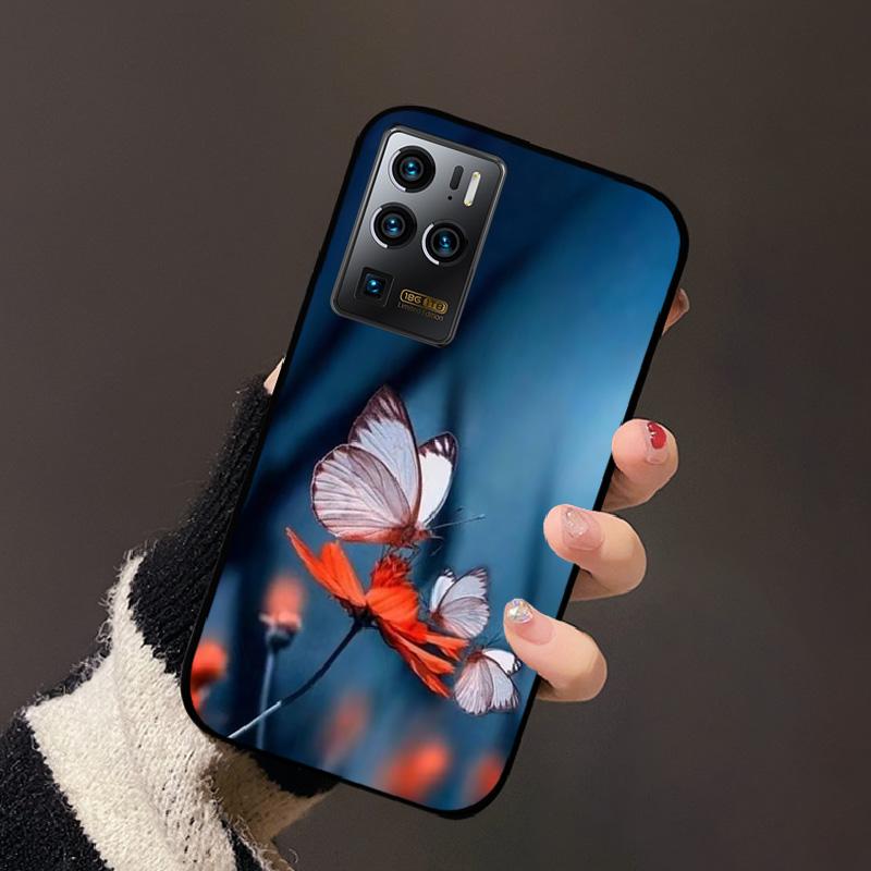 Case For ZTE Axon 30 Ultra 5G Phone Cover For ZTE Axon 30 Pro Cases Axon 30S Shockproof Soft Silicone TPU Bumper Fundas
