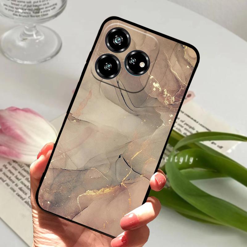 For ZTE Nubia V60 Case Fashion Soft Silicone TPU Phone Protective Cover For ZTE Axon 60 Fundas Blade V60 Shockproof Bumper Cases