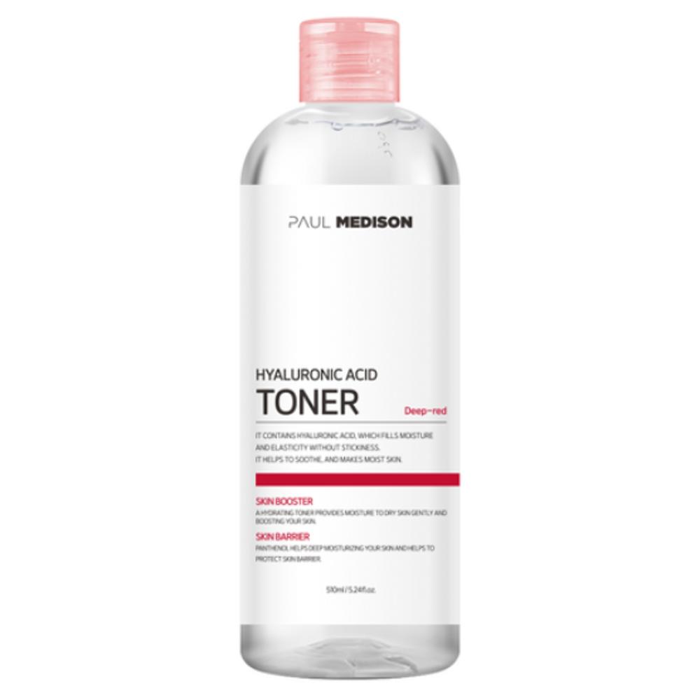 Paul Madison Deep Red Hyaluronic Acid Toner, 510ml, 2 units