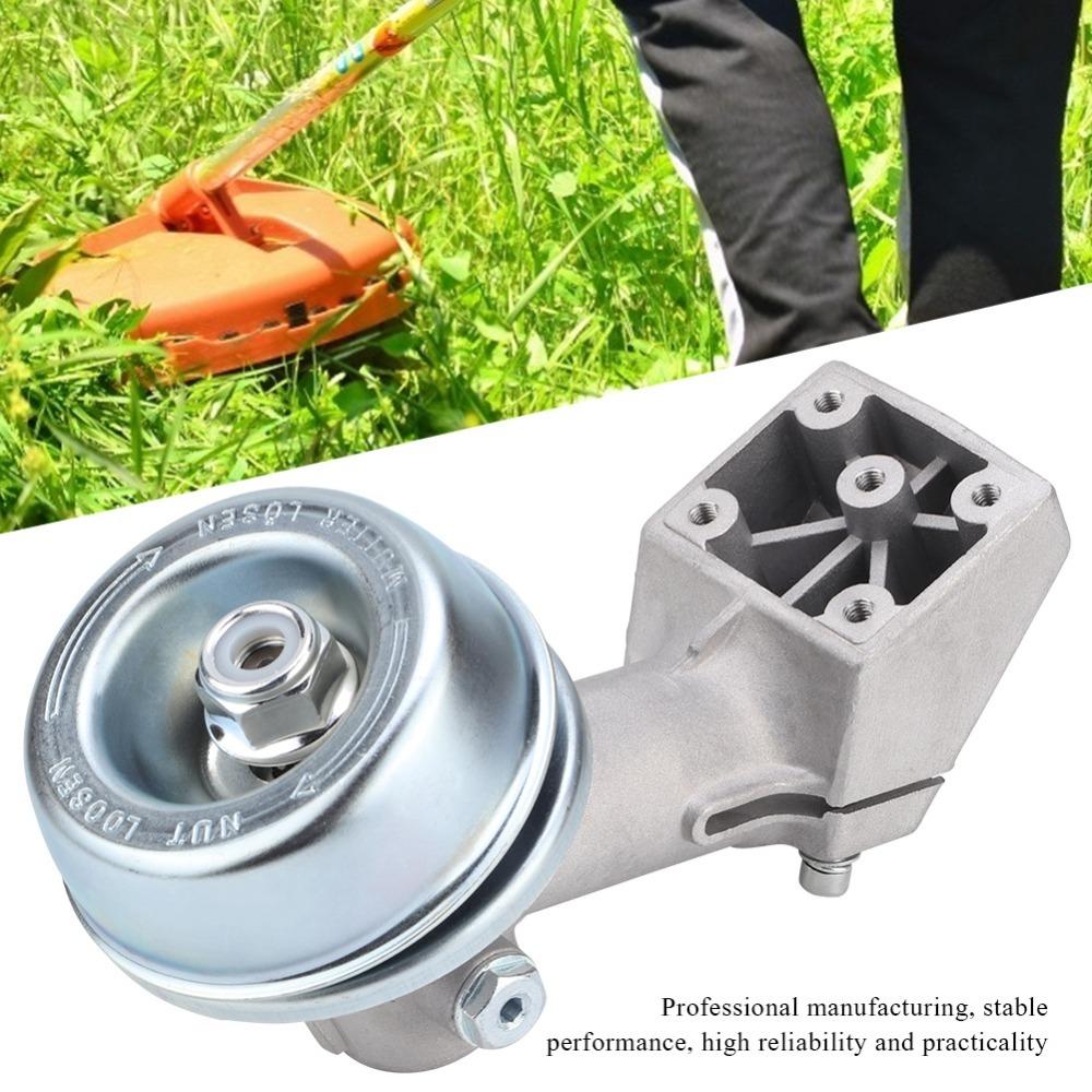 Compact Gearbox Gear Head Silver Brush Cutter Gearbox Durable Trimmer Gear Head