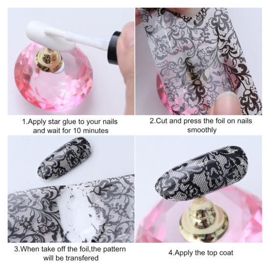 Universal Nail PPX 40 Sticker Laser Printing Sticker Self-Adhesive