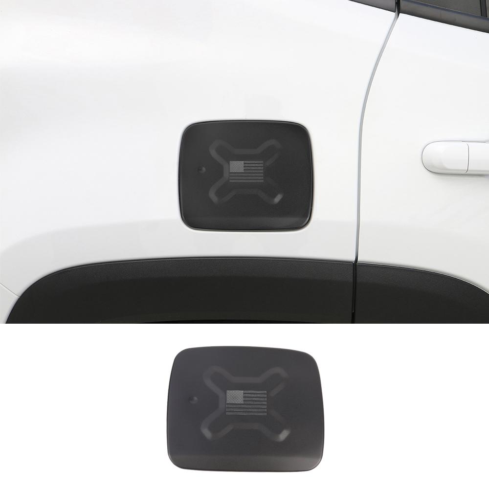 Крышка бака автомобиля для Jeep Renegade 2016 2017 2018 2022, крышка топливного бака из алюминиевого сплава, внешний вид
