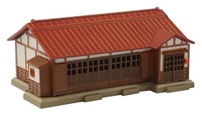 Rokuhan Z gauge Частный дом с жестяной крышей S027-1 (красный)