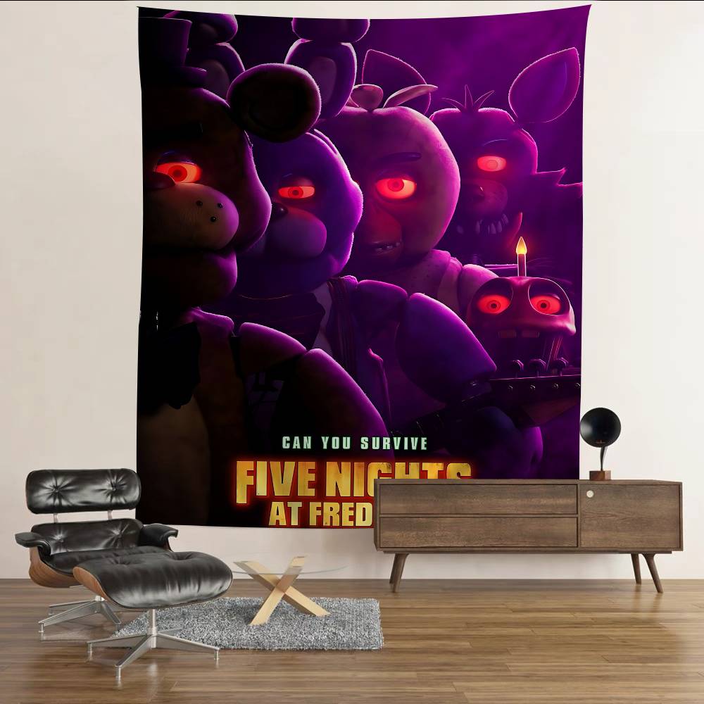 Игровой F-Fnaf Аниме DIY Настенный Гобелен для Гостиной Дома Общежития Декор Настенное Искусство Декор