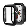 Закаленное стекло+чехол для Apple Watch series 9 8 7 41мм 45мм 42мм ПК бампер Защитная пленка на экран чехол iWatch 6 5 4 se 44мм 40мм оболочка