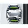 For BMW 7 Series M7 16-22 Silver Titanium Door Lock Protection Cover Trim